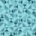 thumbnail image 1 of Ahgly Company Tapis d'Intérieur Lavable en Machine Carré Bleu Lierre Transitionnel, 7 Pieds Carré, 1 of 7