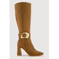 thumbnail image 3 of Women's Buckle Strap Square Toe Knee High Boots, 3 of 6