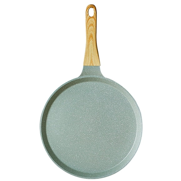 OULII Multifunctional Non Stick Pan Breakfast Flat Pan Maifan Stone Green 1Set