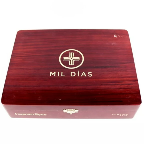 Mil Dias Sublime 6 x 54 Empty Wood Cigar Box 9" x 6.75" x 2.25"