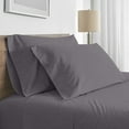 thumbnail image 4 of 300 Thread Count Twin Graphite Sheet Set, 4 of 10