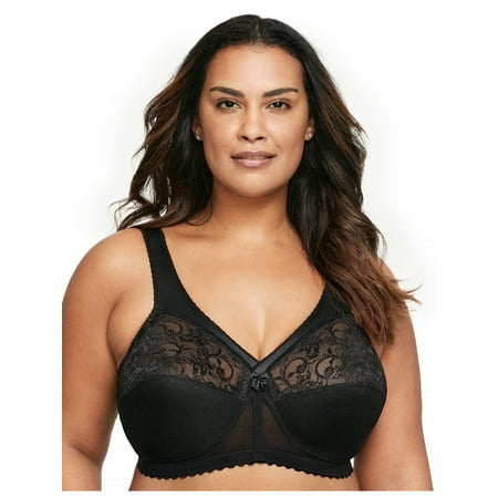 

Glamorise Full Figure Plus Size MagicLift Original Support Bra Wirefree #1000