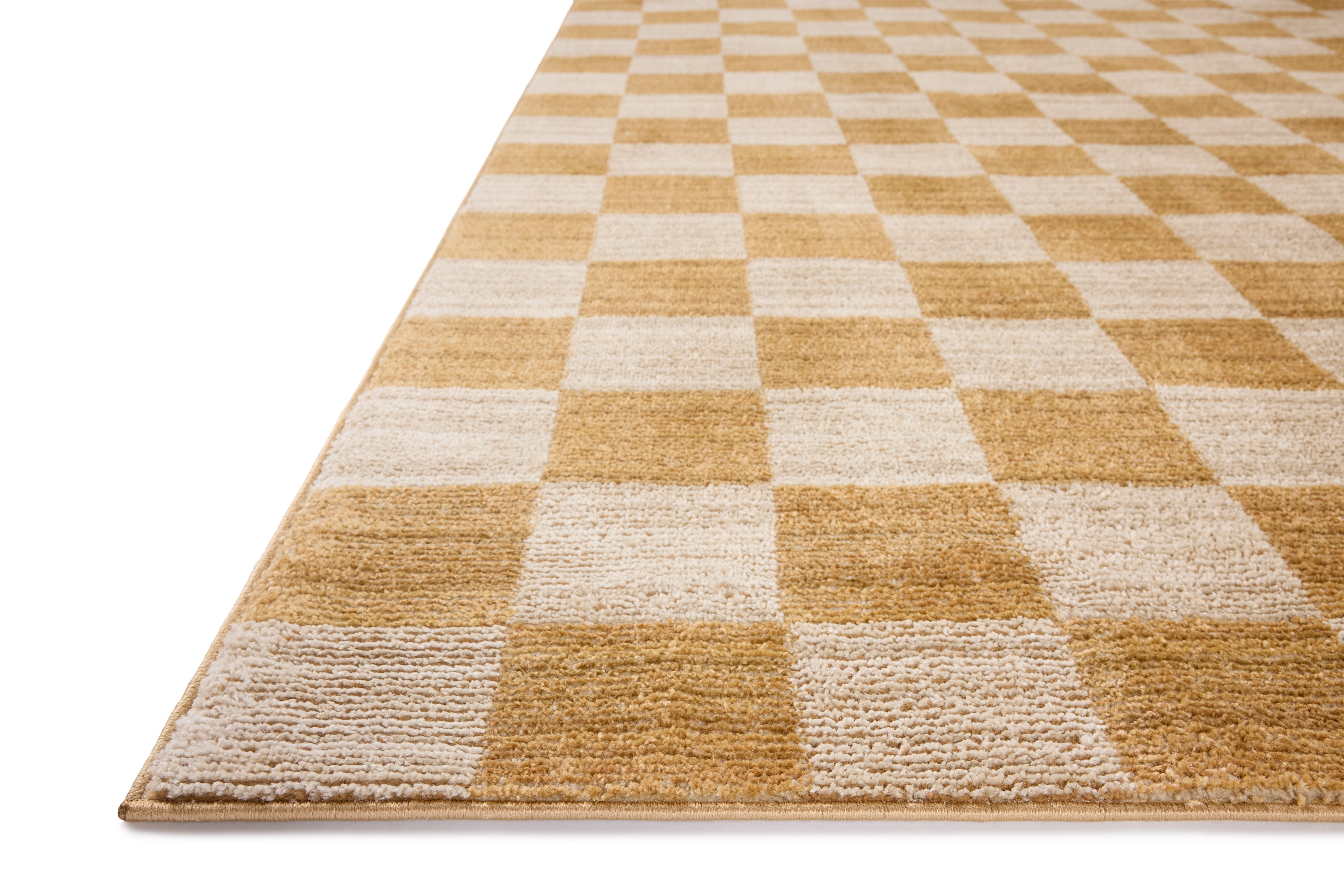 Chris Loves Julia x Loloi Calvin Apricot / Ivory 6'-3" x 9'-6" Area Rug
