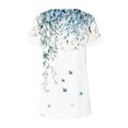 thumbnail image 4 of My Orders Lightweight Tops & Blouses Oversized Shirts to Wear with Leggings Womens White Tank Top With Built In Bra Sexy Summer Crop Tops for Women Letter Print Tee, 4 of 5