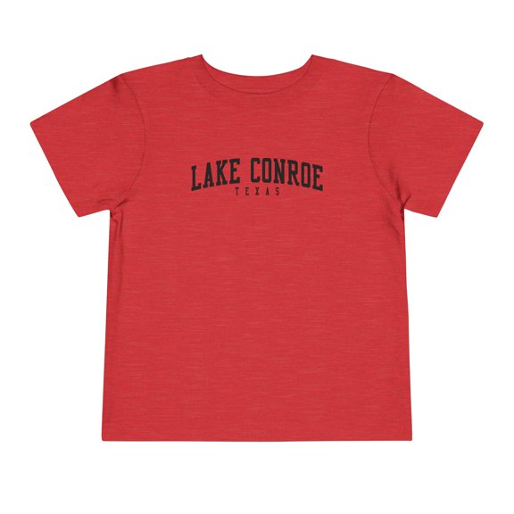 Lake Conroe Texas Toddler Shirt Gifts Boy Girl Size 2T-5T