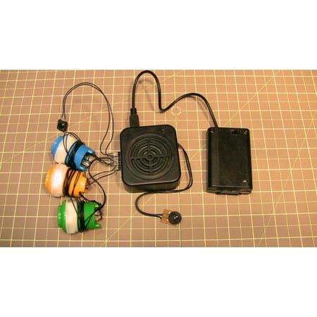 3-BUTTON RECORD SOUND BOX 120 sec device voice module music push button speaker