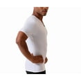 thumbnail image 4 of Insta Slim Medium Compression Short Sleeve V-Neck 2VAT001, 4 of 15