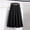 #18 Black, variant on Byworldtasic Womens Plus Size Skirts Women's Pleated High Waist Solid Color Skirt A-Line Belted Winter Fall Midi Skirt