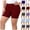 Wine, variant on uublik Shorts Women High Waist Biker Shorts Exercise Workout Tights Women's Short Pants Army Green