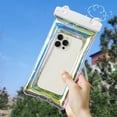 thumbnail image 4 of Waterproof Phone Case Universal Waterproof Phone Pouch with Lanyard Pvc Touchscreen Case for Beach Kayaking Swimming Leakproof Floating Cell Phone Dry, 4 of 8