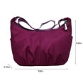 thumbnail image 2 of Cadorn Waterproof Nylon Casual Shoulder Bag for Women, Spacious Crossbody Tote with Large Capacity for Daily Commute Travel Shopping and Work, 2 of 6