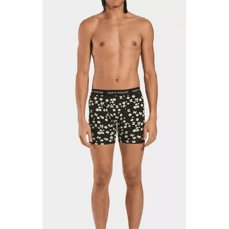 Pair of Thieves Super Fit Men's Green Boxer Brief, 1-Pack