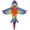 5-foot Tie Dye, variant on In The Breeze 2909 — 4 ft. 3D Shark Kite — Fun, Easy Flying Single-Line Sea Life Kite for the Family