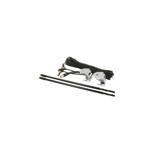 TRUCKSPEC R TSPS-24KB 4     DUAL CB ANT KIT 16GA PLAT BLACK