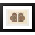 thumbnail image 2 of Émile Prisse d'Avennes 24x18 Black Modern Framed Museum Art Print Titled - Arabesques; Twin Pages of a Moorish Qoran (18th Century); 3 (1877), 2 of 5