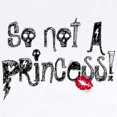 thumbnail image 2 of CafePress - So Not A Princess Infant Bodysuit - Baby Light Bodysuit, Size Newborn - 24 Months, 2 of 4