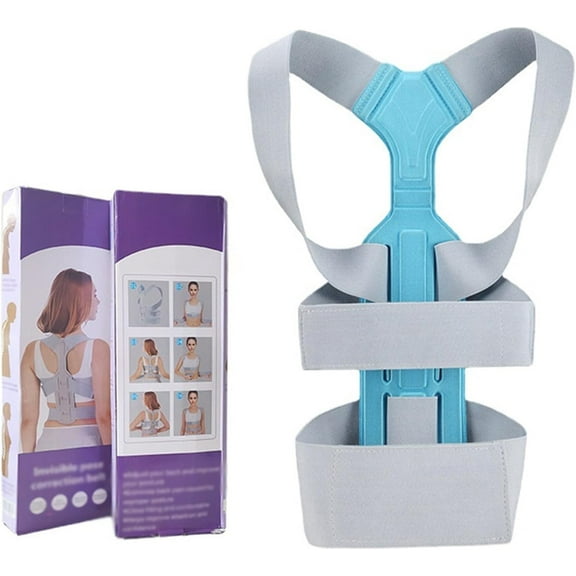 Invisible Back Posture Corrector, Scoliosis Back Brace Spine Belt, Shoulder Therapy Support, Adjustable MenWomen Poor Posture Correction Belt