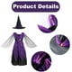 thumbnail image 3 of pieza de disfraces de Halloween para niños de Europa y Estados Unidos, disfraces de Halloween de rol de bruja para cosplay, 3 of 5