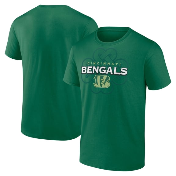Men's Green Cincinnati Bengals Celtic Luck T-Shirt