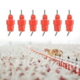 thumbnail image 4 of Oubit Chicken Waterer,30Pcs Chicken Automatic Drinker Poultry Feeding Equipment Poultry Waterer Rapid Response, 4 of 9