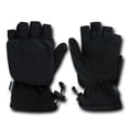 thumbnail image 5 of Fleece Shooters Mittens, Black, XL, 5 of 6