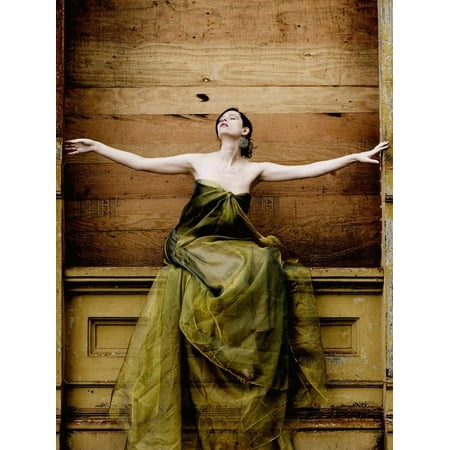 Valdez Arm - Woman with Arms Outstretched Print Wall Art By Elisa Lazo De Valdez
