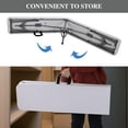 thumbnail image 6 of New Home Era Plastic Folding Bench - Portable Bench Used for Indoor, Outdoor, Picnic, Party, Camping, Dining Seat, Garden Soccer Multipurpose Entertaining Activities, White (1, 8 Feet), 6 of 6