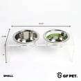 thumbnail image 5 of Acrylic Double Feeder - Clear - S, 5 of 8