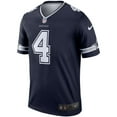 thumbnail image 2 of Men's Nike Dak Prescott Navy Dallas Cowboys Legend Player Performance Top, 2 of 3