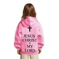 thumbnail image 4 of Kids Girl Hoodies Christian Sweatshirt Long Sleeve Graphic Hoodies Cute Oversize Pullover Top New Year Sweatshirts Kids Clothes Boys Size 3-4 Years Cute&nbsp;Boy Girl&nbsp;Clothing, 4 of 6