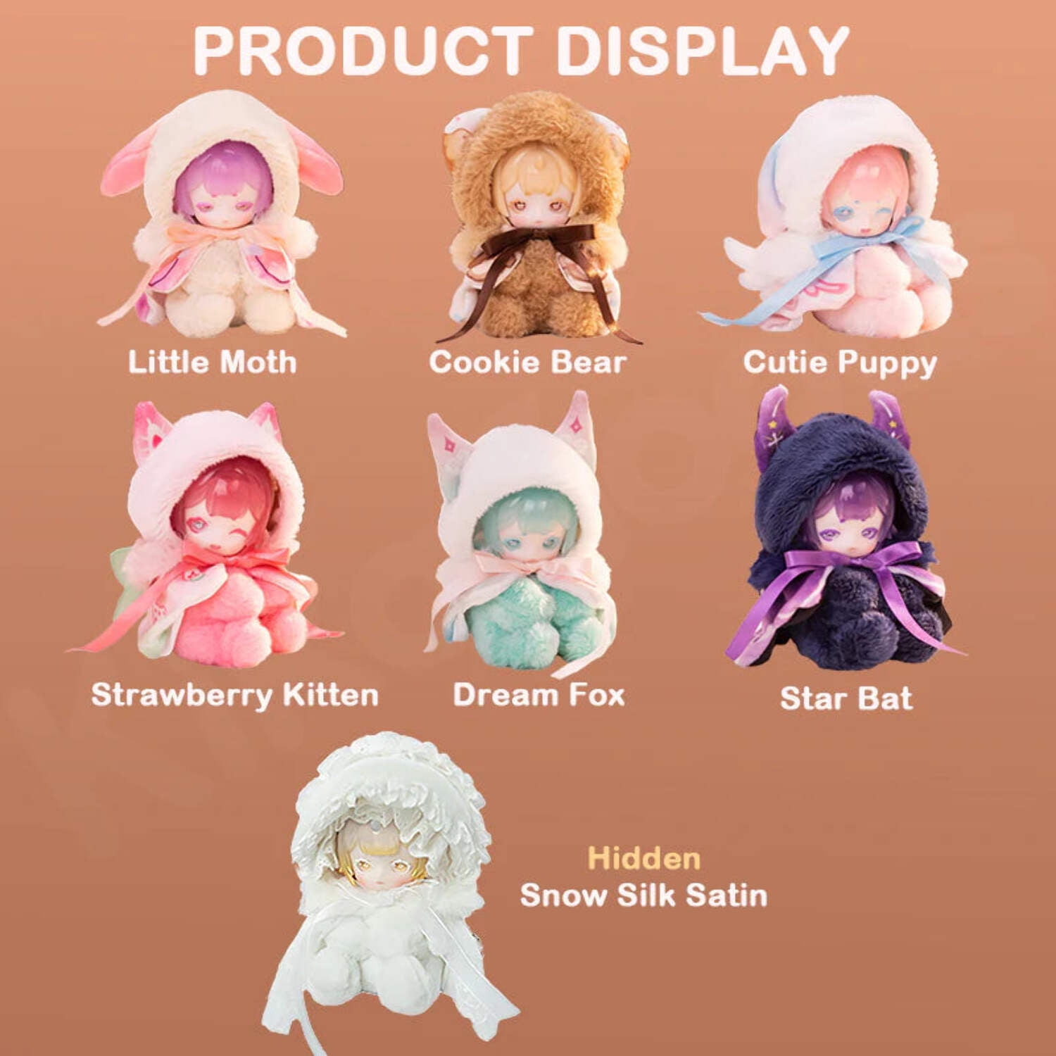 Kika Goods Antu Cute Petite Series Plush Single Blind Box