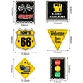 thumbnail image 3 of 12 Pieces Race Car Party Decorations Funny Race Car Signs Racing Party Signs Cutouts Let's Go Racing Party Supplies for Race Fans Birthday Party, 3 of 7
