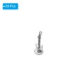 thumbnail image 3 of Uxcell Jewelry Making Charm, 20 Pcs Alloy Guitar Pendants DIY for Necklace, Bracelet,  Earring Making and Crafting, 3 of 6