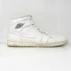 thumbnail image 1 of Ni - ke Ni - ke Mens Air Jordan 1 Mid 554724-120 White Basketball Shoes Sneakers Size 12, 1 of 5