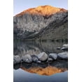 thumbnail image 2 of Flaherty, Dennis 17x24 Black Ornate Wood Framed with Double Matting Museum Art Print Titled - USA, California Convict Lake at sunrise, 2 of 4