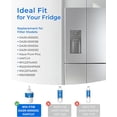 thumbnail image 5 of Waterdrop WD-F11B Refrigerator Water Filter, Replacement for Samsung® DA29-00003G, DA29-00003B, DA29-00003A, Aqua-Pure Plus, HAFCU1, RFG237AARS, FMS-1, RS22HDHPNSR, RSG25,6 Filters (Package May Vary), 5 of 9
