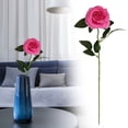 thumbnail image 2 of Valentine Decor, Ongmies Artificial Flowers Fake Roses, Realistic Silk Long Stem Red Roses Bouquet for Wedding Centerpiece Home Decor Party & Valentines, 2 of 8