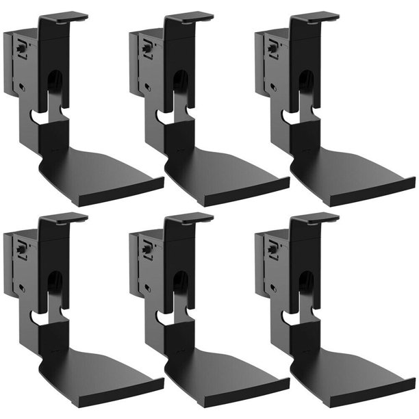 6x Swivel Speaker Wall Mount Bracket For SONOS PLAY 5 Steel w/ Cable