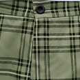 thumbnail image 6 of Men's Plaid Dress Pants Casual Slim Fit Flat Front Checked Printed Business Trousers, 6 of 7