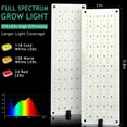 thumbnail image 3 of WMGHA LED Plant Grow Light, Full Spectrum Grow Light with 4 Dimmable Levels and Auto On/Off Timer, 135 LEDs Plant Grow Lamp for Seedlings, Veg, Bloom and Succulents, Easy to Assemble,12"x4", 3 of 4