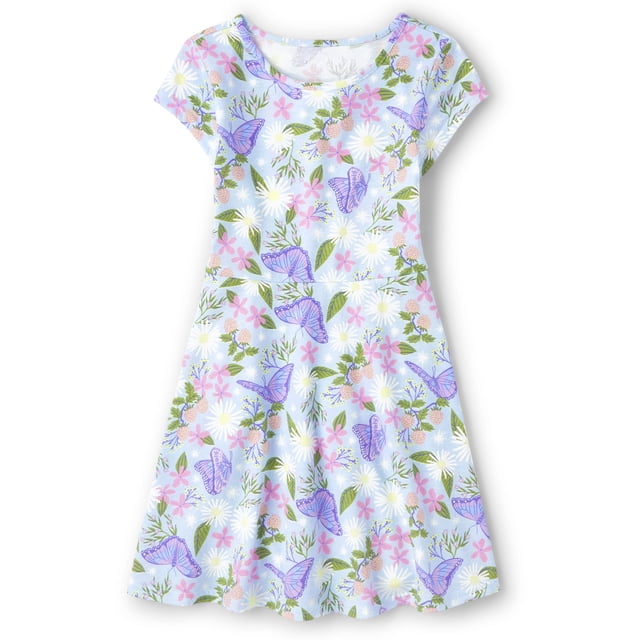 Dress The Children's Place Baby Girls Butterfly Garden