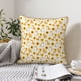 thumbnail image 4 of KLL Shiba Inu Sunflower Decorative Throw Pillow Covers Velvet Soft for Couch Sofa Bedroom Living Room Outdoor (No pillow core)-, 4 of 5