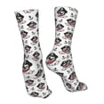 thumbnail image 7 of KLL Pirate Puppy Print Womens Crew Socks Athletic Middle Tube Long Socks Novelty Socks Gifts For Men, 7 of 7