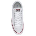 thumbnail image 6 of Converse Unisex Chuck Taylor All Star High Street Low Design Lace Up Style Sneaker - White/Garnet/Navy 11, 6 of 7