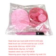 thumbnail image 2 of Qarigey 9 en 1 DIY Máscara Tazón Cepillo Herramienta de belleza Botella de aerosol Cuchara medidora Juego de maquillaje Tazón de mezcla Kit de Cuentagotas de vidrio y botellas rosado Qarigey CE0121-01B, 2 of 6