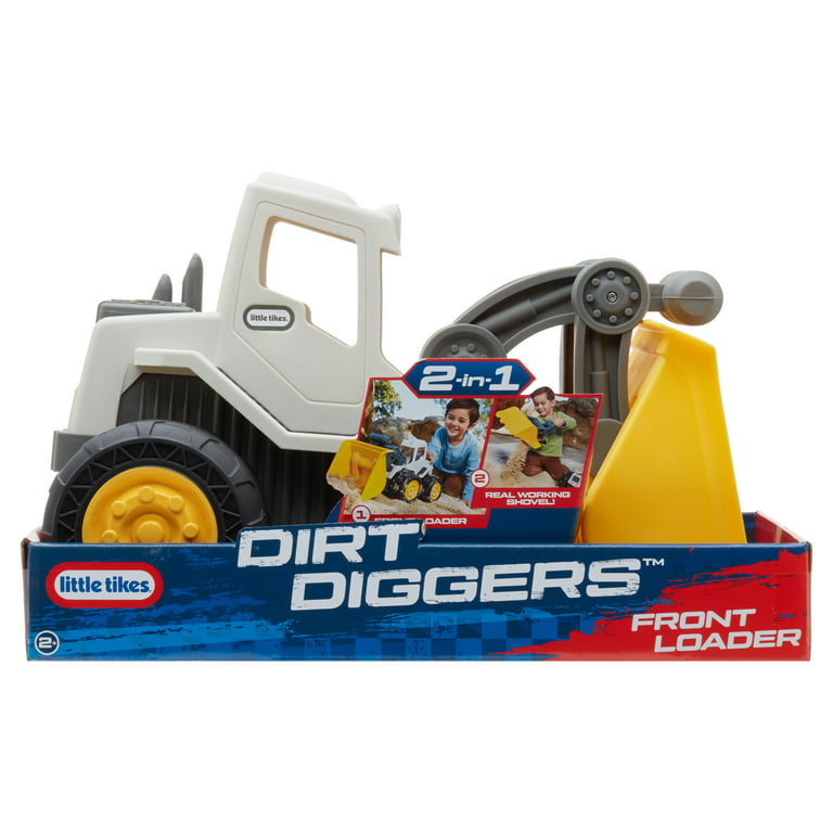 Anzai Bore Antologi Little Tikes Dirt Diggers 2-in-1 Front Loader, Truck Toy Play Vehicle with  Removable Shovel, Indoor Outdoor Pretend Play, Yellow - For Kids & Toddlers  Boys Girls Ages 2 3 4+ Year Old - Walmart.com