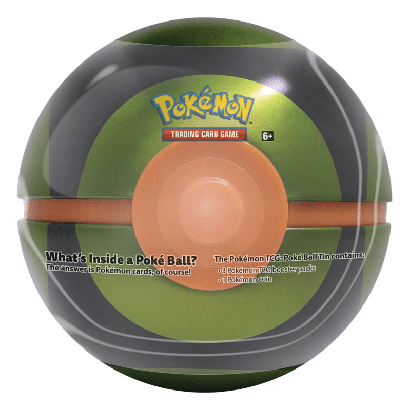New PokemonTCG 2020 Summer Dusk Ball Tin 3 Booster Packs Pokeball Tin Card Case 