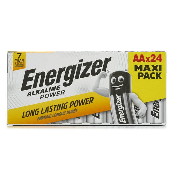 Energizer Alkaline Power AA Batteries 24 Ct