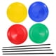 thumbnail image 4 of 1 juego de platos giratorios con palos: juguete de malabarismo para espectáculos de circo - Juego de discos giratorios de plástico para diversión y entretenimiento, 4 of 7