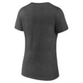thumbnail image 3 of Women's Charcoal Utah Jazz Logo V-Neck T-Shirt, 3 of 3